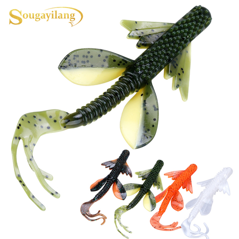 Sougayilang New Fishing Lure 2pcs/lot  Lifelike Soft Rubber Bait 10g 125mm Saltwater/Freshwater Fishing Lure ► Photo 1/6