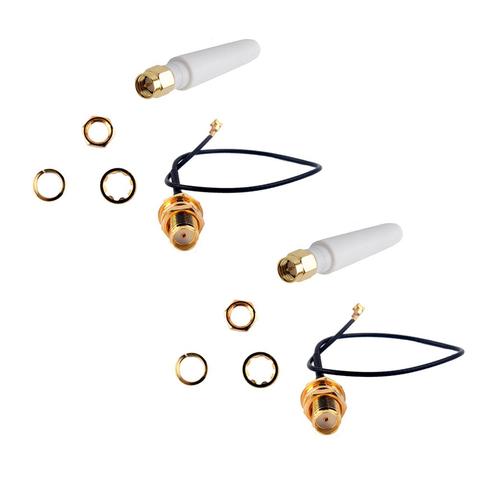 2pcs U.FL IPEX to SMA Connector Antenna 868MHz for Lora Board IOT Lora32u4 II Wifi Lora32 Lora Module RCmall FZ3680 ► Photo 1/5
