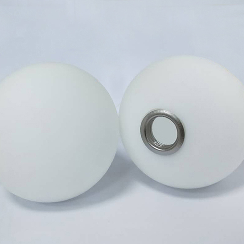 Modern and simple round ball high quality glass material high temperature explosion-proof non-deformation milk white glass lamps ► Photo 1/5