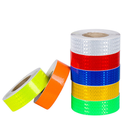 5cmx3m Reflective Material Tape Sticker Road Safety Warning Tape Reflective Film Car Stickers Bicycle Accessories ► Photo 1/6