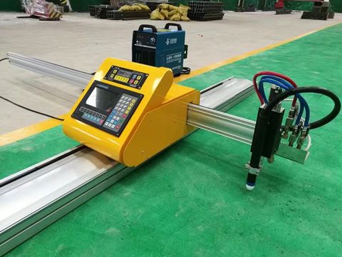 China Portable CNC Plasma Cutting Machine Metal Cutting Cutter Machinery Price ► Photo 1/6