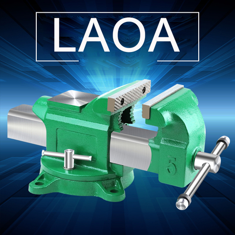 LAOA Heavy Duty Bench Vice Multifunction Plain vice Tiger Clamp Cise Table Metal working table ► Photo 1/6