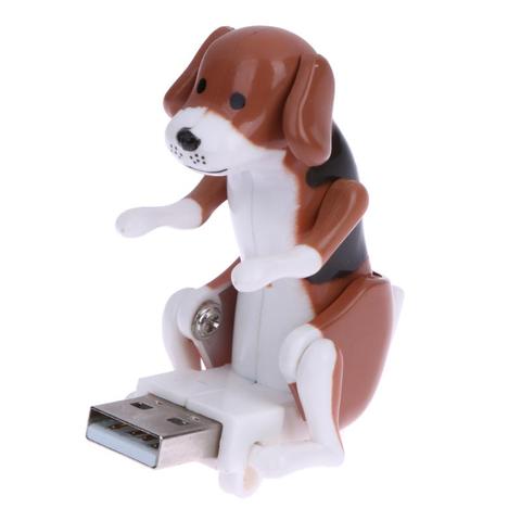 Portable Mini Cute USB Funny Humping Spot Dog Toy for Office Worker Relieve Pressure Gift Cartoon Flash Disk Spot Drive ► Photo 1/5