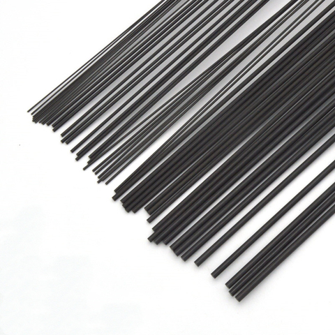 10pcs Fixed rod reinforcement rod carbon rod 0.5mm~7.0mm carbon fiber rod round rod carbon fiber rod solid rod ► Photo 1/2