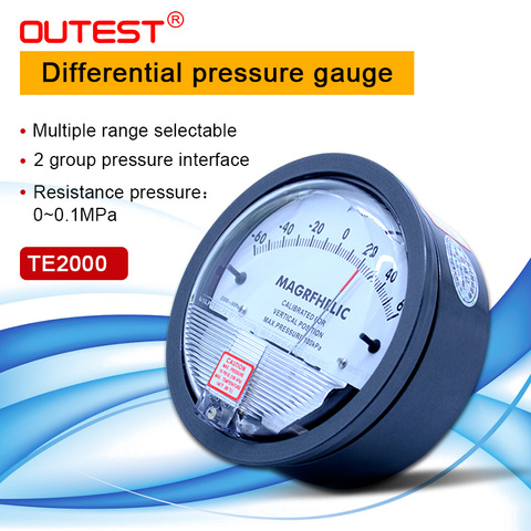 Differential pressure Gauge 1/8 