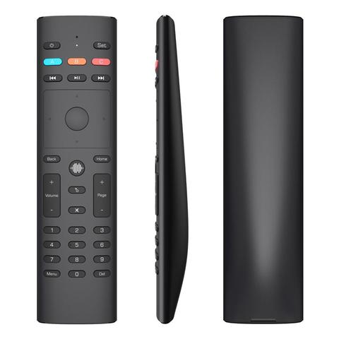 2022 New G40S Voice Remote Control Air Mouse Wireless Mini Kyeboard with IR Learning for Android TV Box PC ► Photo 1/6
