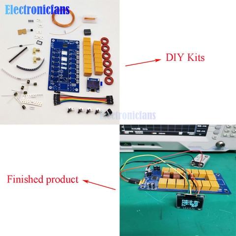 Mini 0.96 Inch OLED Display Screen ATU100 Automatic Antenna Tuner 100W 1.8-50 MHz ATU-100 N7DDC 7x7 Firmware Programmed DIY Kits ► Photo 1/1