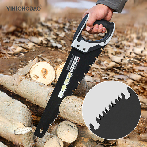 Camping Woodworking Saw Hand Saw Garden Saw Saw for Wood,Dry Wood Pruning Saw with Hard Teeth DIY Tools ► Photo 1/6