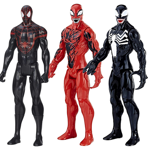 12'' Marvel Avengers Venom Figurine Titan Hero Carnage Venom Action Figure Collection Doll Christmas Gift Toys For Children Boy ► Photo 1/6