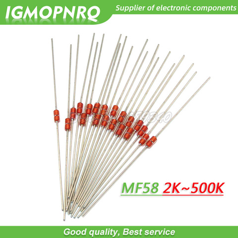 20pcs Thermal Resistor NTC MF58 3950 5% B 2K 5K 10K 20K 50K 100K 200K 500K ohm Thermal Resistor ► Photo 1/2