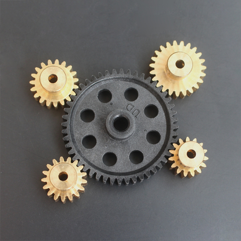 HSP 11188 reduction gear 48T motor gear 15T / 17T / 19T / 21T / 23T 0.8 mold copper teeth ► Photo 1/1