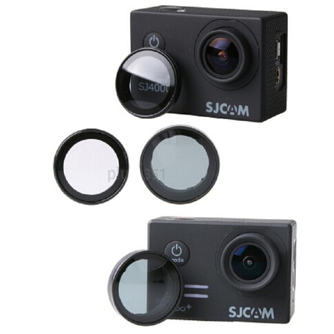 Clownfish SJCAM Accessories SJ4000 SJ5000 UV Lens filter Cap for SJ7000 EKEN H9 Action Camera Transparent ND Gray Color Filter ► Photo 1/5
