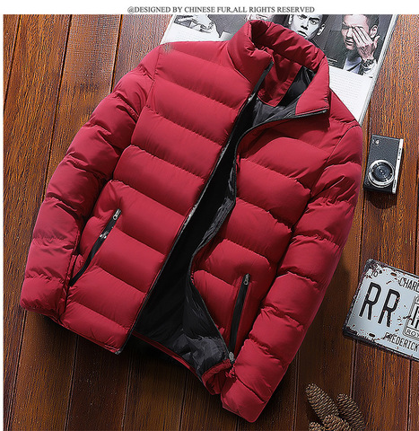 New Winter Jackets Parka Men Autumn Winter Warm Outwear Brand Slim Mens Coats Casual Windbreaker High Quality  Jackets Men ► Photo 1/6