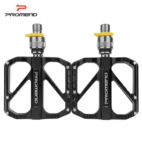 PROMEND Ultralight Road Bicycle Pedal Aluminum Alloy Quick Release Pedal Anti-slip Bike 3 Bearing Pedals Vtt Bicycle Parts ► Photo 1/6