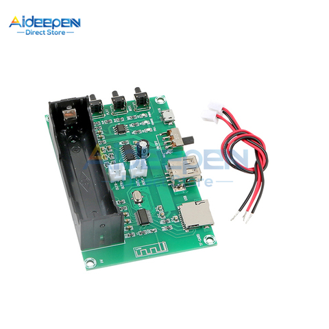 DC 5V XH-A150 Lithium Battery Bluetooth Digital Power Amplifier Board 5W+5W Mouth Power DIY Speaker Rechargeable For Android ► Photo 1/5