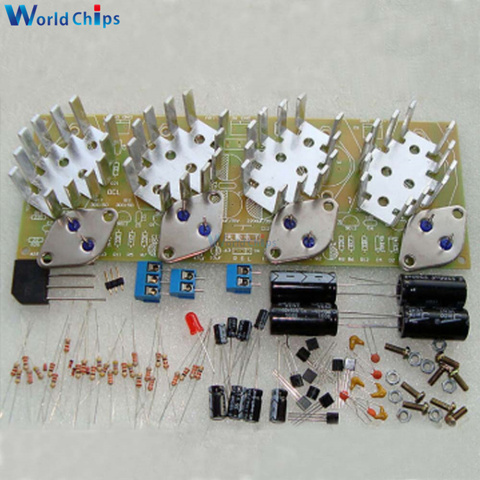 OCL High Power Amplifier Board DIY Kit 100W*2 2.0 Channel AC 12-18V Amp Electronic Set For Speaker ► Photo 1/3
