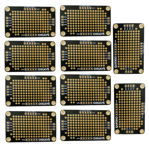 Double-sized Breadboard PCB Prototype Expansion Board  Protoboard  Prototype Board for Arduino Protoboard Pcb ► Photo 1/2