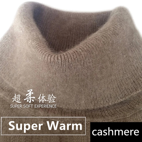 Cashmere Turtleneck Men Sweater 2022 Autumn Winter Jumper Clothes Ropa Hombre Pull Homme Hiver Pullover Men Turtle Neck Sweaters ► Photo 1/6