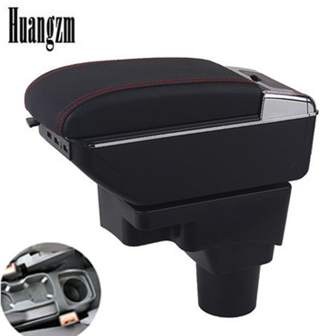 Car Storage Box For Chevrolet Sonic / Aveo 2012 - 2022 Arm Rest Rotatable Armrest Central Content 2014 201 ► Photo 1/6