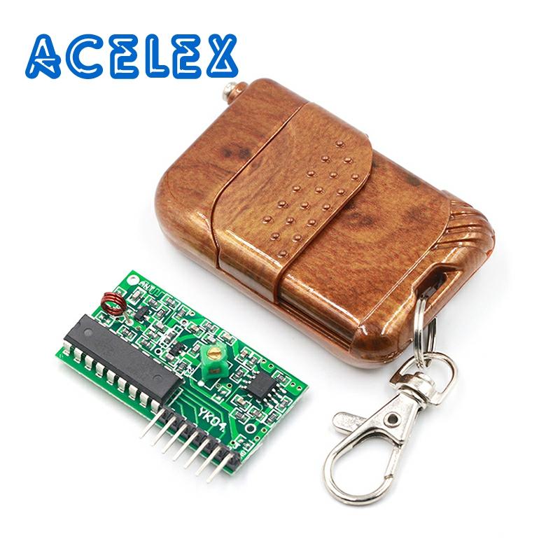 1set IC 2262/2272 4 Channel 315Mhz Key Wireless Remote Control Kits Receiver module For arduino ► Photo 1/5