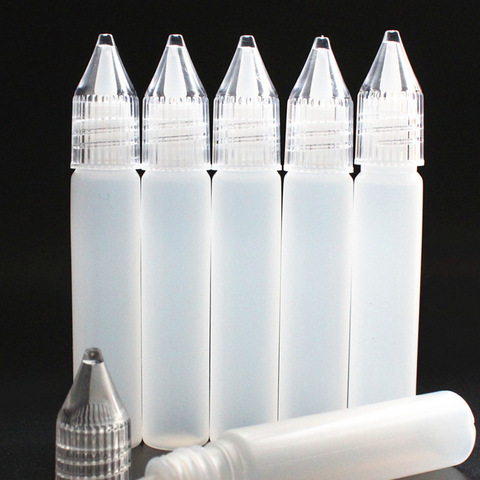 2pcs15/30ml Spray Bottle Refillable Liquid Plastic Bottle Container with Wide Mouth Empty Pen Style Dropper Bottle Travel Bottle ► Photo 1/6