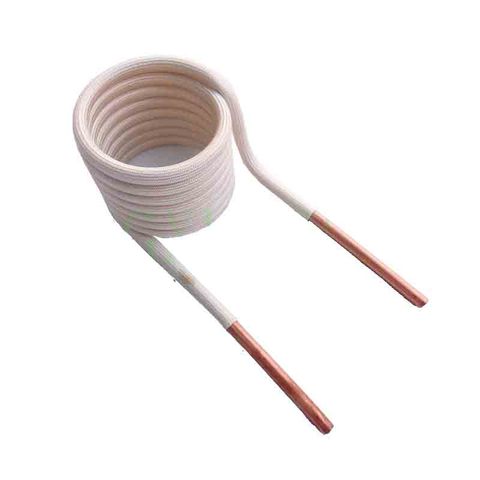 Induction heating coil ZVS copper tube water-cooled high-frequency furnace intermediate frequency 6mm without tap DIY ► Photo 1/5