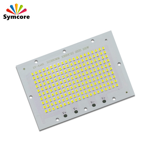 10W 20W 30W 50W 100W 150W Lighting Source LED PCB Panel Board Aluminum Plate Base With LEDs DIY For Outdoor Floodlight ► Photo 1/6