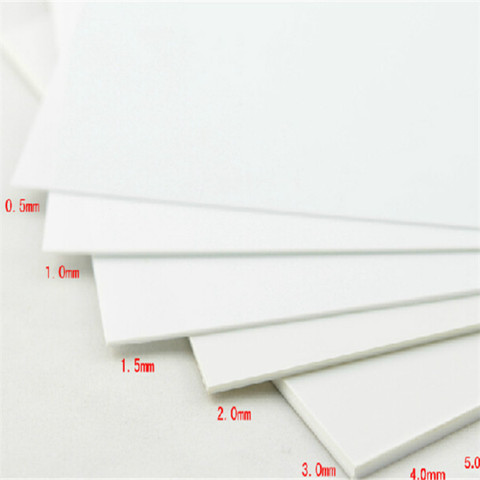 300x200mm With 1mm 2mm 3mm 5mm 7mm 9mm Thickness PVC Foam Board Plastic Flat  Sheet Board Model Platessories - Price history & Review, AliExpress Seller  - MDWD Official Store
