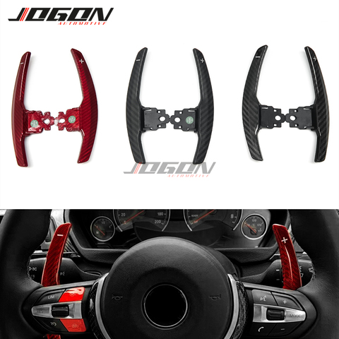 Carbon Fiber Steering Wheel Paddle Shifter Extension Replacement For BMW F20 F30 F31 F34 M1 M2 M3 F80 M4 F82 M5 F10 M6 I3 ► Photo 1/6