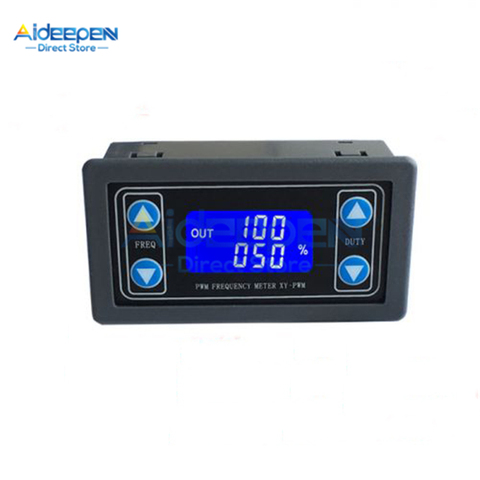 1Hz-150KHz LCD Digital Display PWM Pulse Frequency Duty Cycle Adjustable Square Wave Rectangular Wave Module Signal Generator ► Photo 1/1