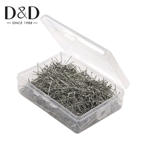 1600pcs Stainless Steel Dressmaker Straight Quilting Pins Fine Satin Ball Head Pins 26mm for Jewelry Making DIY Sewing Tools ► Photo 1/6