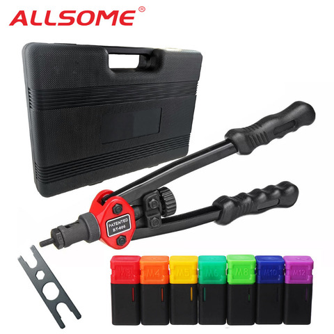 ALLSOME BT-605 Riveter Nut Guns Auto rivet tool 12