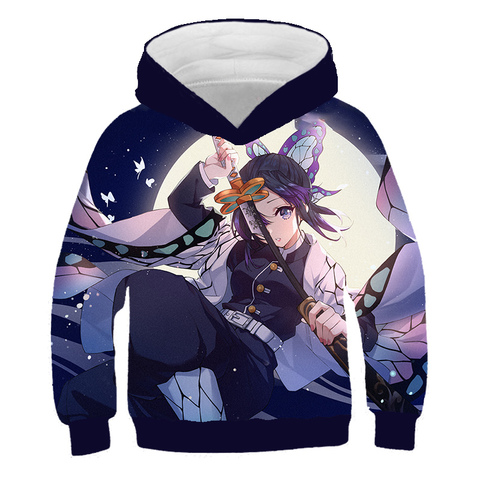 Buy Online 3d Anime Demon Slayer Hoodies Girls Pullover Sweatshirt Baby Boy Clothes Tanjiro Kamado Costume Kimetsu No Yaiba Sudadera Tops Alitools