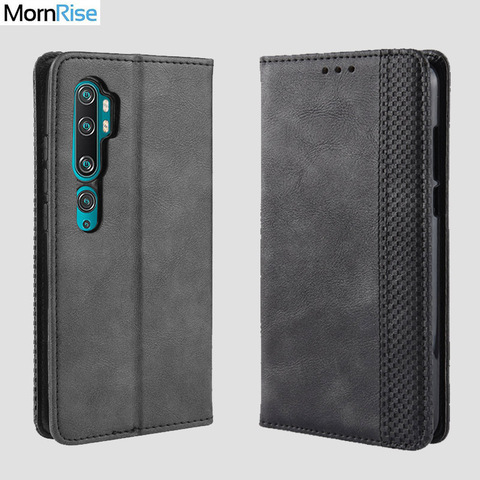 For Xiaomi MI Note 10 10 lite Case Book Wallet Vintage Slim Magnetic Leather Flip Cover Card Stand Soft Cover Luxury Phone Bags ► Photo 1/6