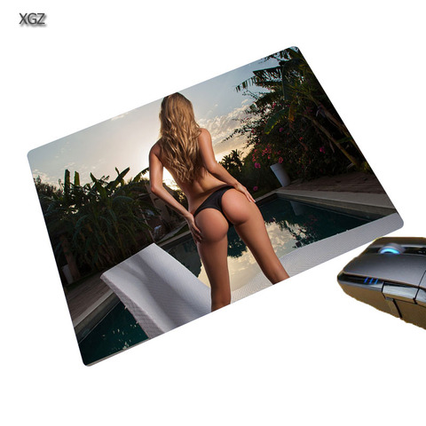 XGZ Small Mouse Pad Sexy Big Ass Woman Pattern Mouse Pad Rubber Non-slip Notebook Office Game Accessories Mouse Pad 22x18cm ► Photo 1/6