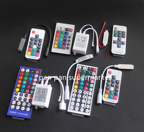 RGB Controller with 44-Key Wireless IR Remote for RGB LED Light