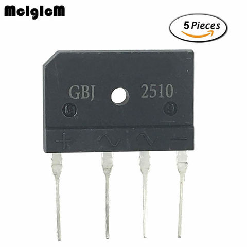 MCIGICM 5PCS 25A 1000V diode bridge rectifier gbj2510 ► Photo 1/3