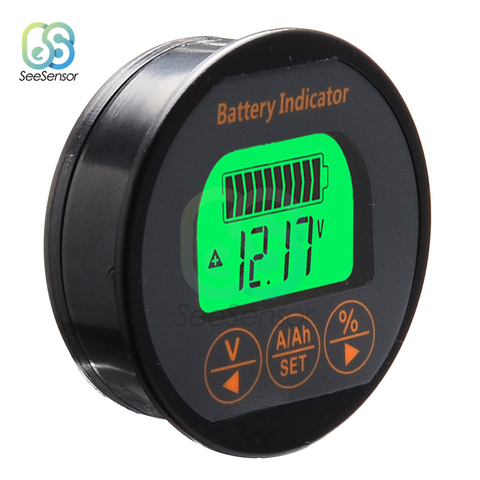 Battery Capacity Tester DC8-80V 50A 100A 350A TR16 Battery Capacity Indicator Ammeter Voltmeter for Li-ion Lithium Batteries ► Photo 1/6