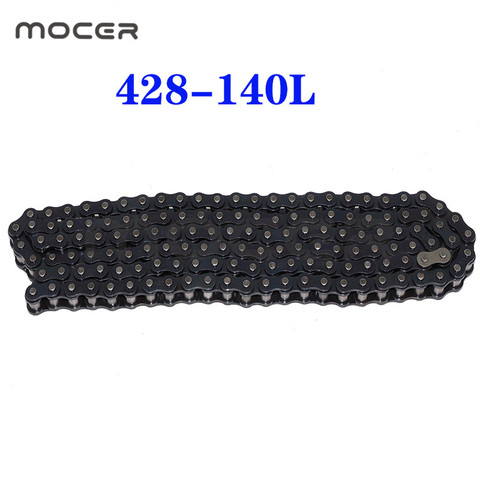 420/428 Chain 140 Links Heavey Duty Drive  Link For Minimoto 150cc 125cc 110cc 140cc ATV Dirt Pit Bike Scooter Gokart ► Photo 1/6