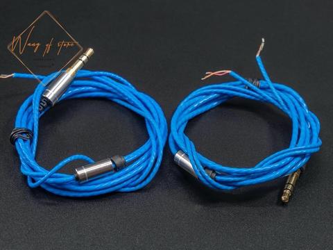 Blue New Upgrade Silver Plated Cable For KOSS Porta Pro Portapro PP Headphones - Headsets ► Photo 1/6