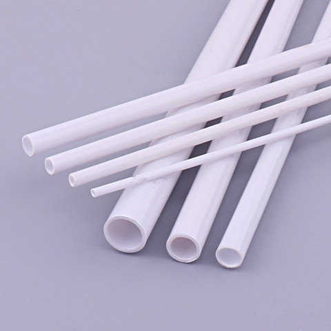 20pcs ABS Round Tube Hollow Circular Plastic Pipe Dia 2mm 5/6/8/10mm for DIY Model Toys Handmade Buidling Parts L 500mm ► Photo 1/4
