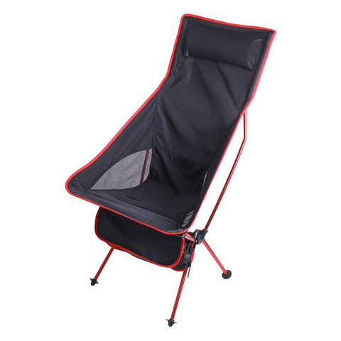 Ultralight Folding Camping Chair Fishing BBQ Hiking Chair Fishing Picnic Chair Outdoor Tools Travel Foldable Beach Seat Chair ► Photo 1/6
