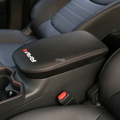 For Toyota RAV4 2022 XA50 Genuine Leather Armrest Box Cover Accessories ► Photo 1/6