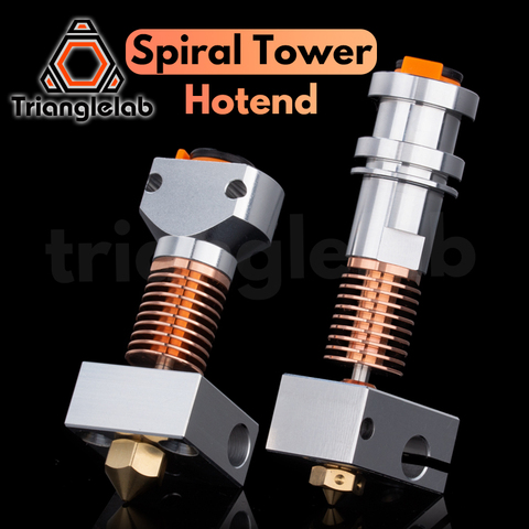Trianglelab Spiral Tower HOTEND 3D Printer Extrusion Head For V6 Hotend For TITAN BMG Direct Drive Bowden CR-10S Prusa Ender3 ► Photo 1/6