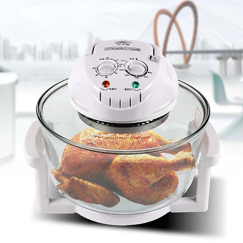 1pc 1300W Halogen Oven 12L Turbo Oven 220V Conventional Infrared Super Wave Oven Electric Fryer ► Photo 1/6