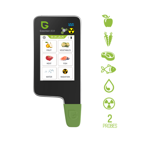 Greentest-ECO6 Updated Home Digital Radiation TDS Water Nitrate Tester Detector with Capacitive Screen and Bluetooth Function ► Photo 1/6