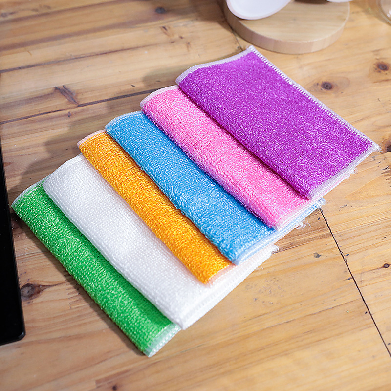 15Pcs Kitchen Anti-grease wipping rags efficient Bamboo Fiber Cleaning  Cloth home washing dish Multifunctional Cleaning Tools - Price history &  Review, AliExpress Seller - ASLESY Official Store