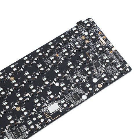 GK64 GK64x GK64XS GK61 GK61x GK61XS RGB Hot Swap Independent Driver Wired Type C Mechanical Keyboard Plate Bluetooth Wired PCB ► Photo 1/5