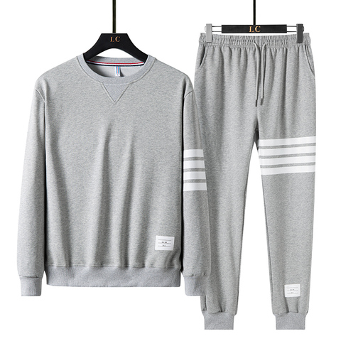 2022 Brand Autumn Winter Men Sets Pants Clothing Sweatsuit Fashion Clothes Trousers Sportswear Sweatpants Long Sleeve Tracksuits ► Photo 1/4