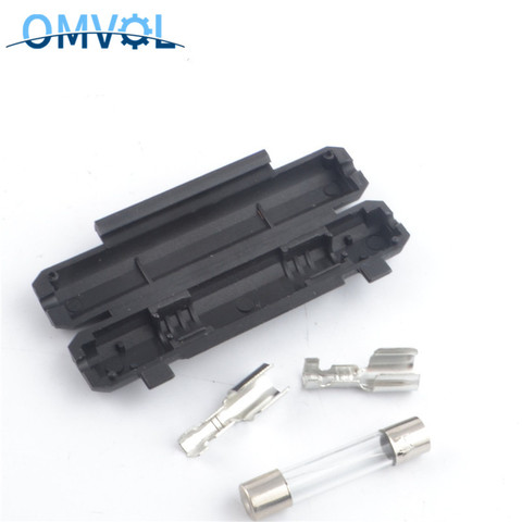 5Sets 6*30 mm glass fuse holder with 10A fuse ► Photo 1/6